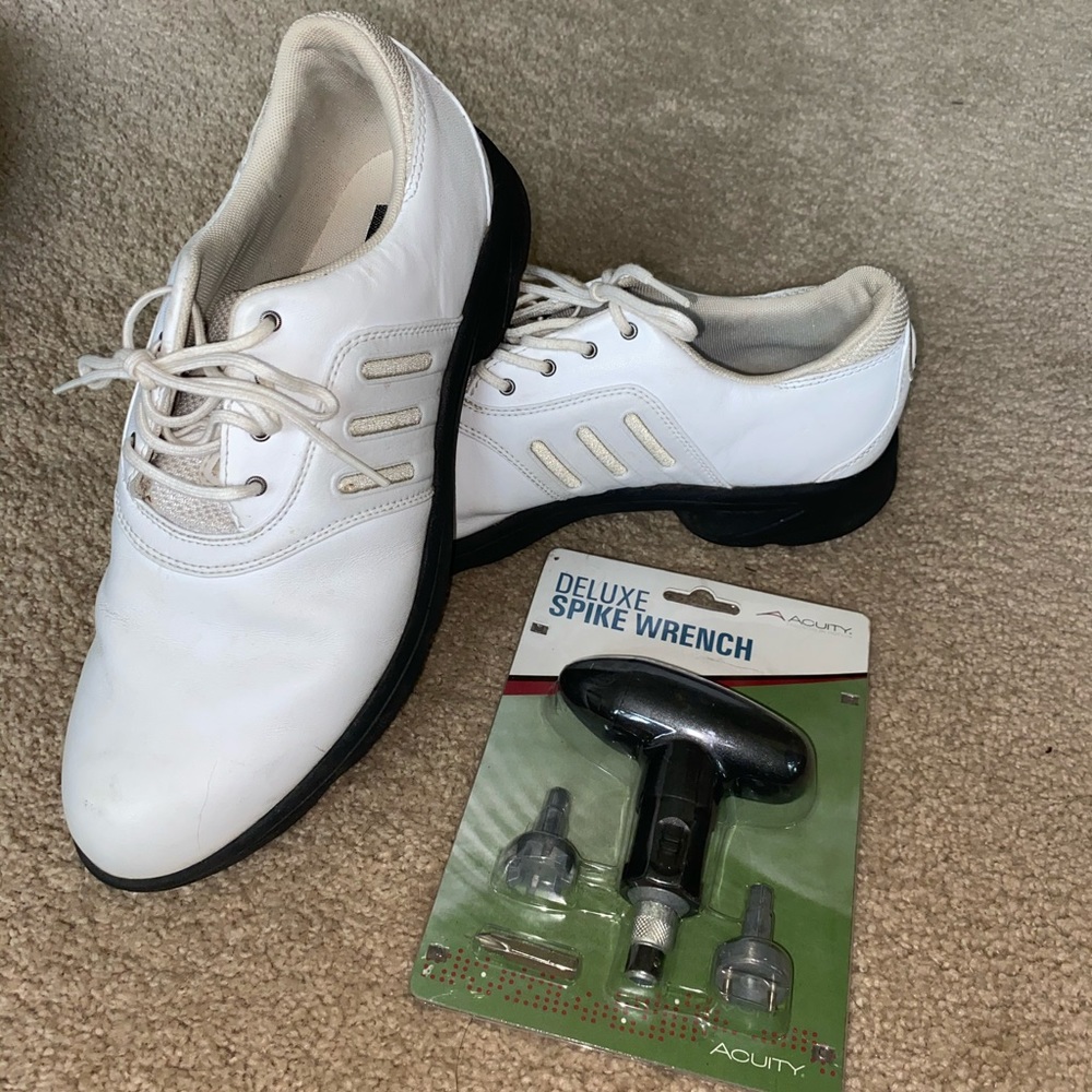 Adidas Women’s Golf Shoes and Spike Wrench